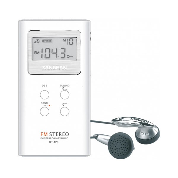Sangean dt-120 blanco