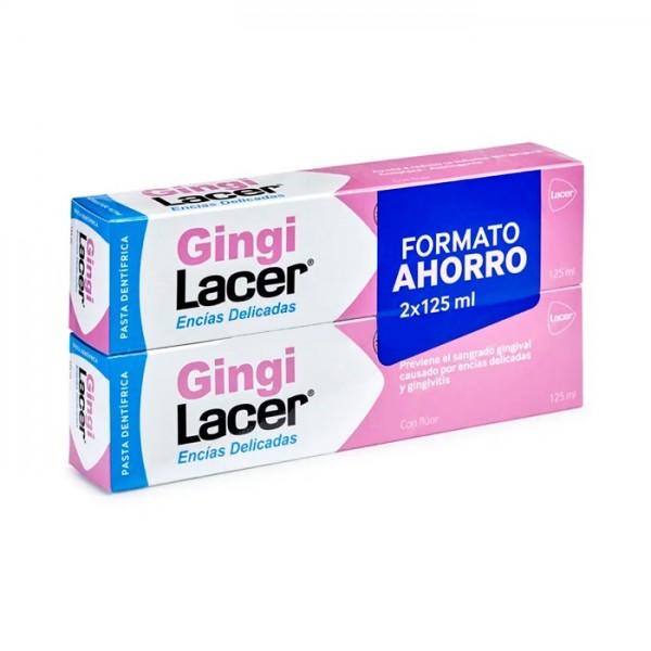 Lacer Gingilacer Pasta Dentífrica Duplo 2x125ml Promo