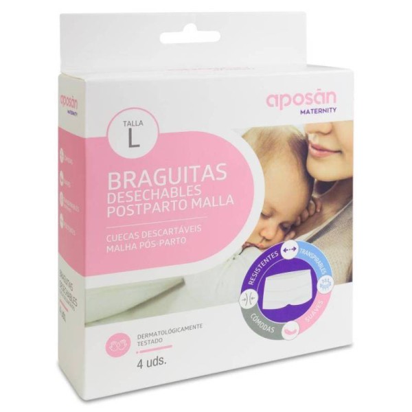 Braga Postparto Desechables Aposan Maternity 4 U