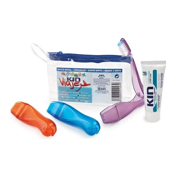 Kin Kit de Viaje Cepillo Dental + Pasta Dentífrica 25g