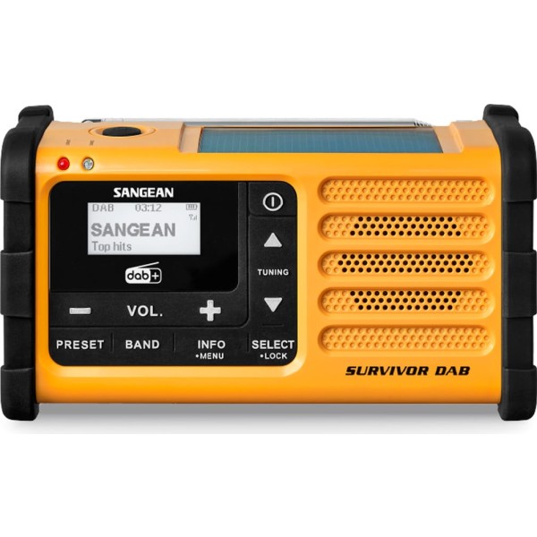 Sangean mmr-88 dab+ yellow / radio portátil