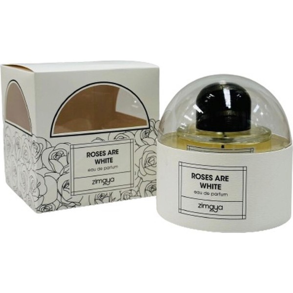 Zimaya roses are white eau de parfum 100ml