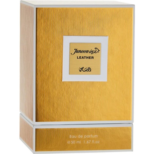 Rasasi junoon leather eau de parfum 50ml vaporizador