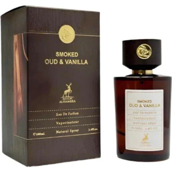Maison alhambra smoked oud&vanilla eau de parfum 100ml vaporizador