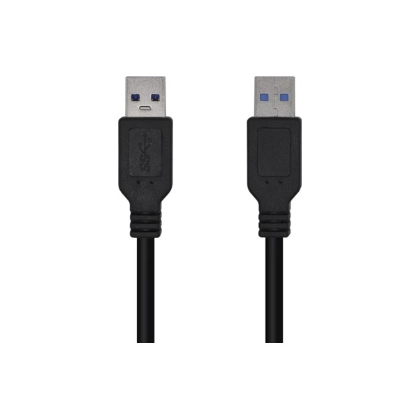 Aisens cable usb 3.0 a/m-a/m negro 3.0m