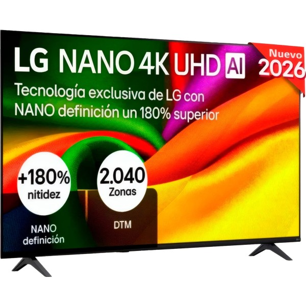 Lg nano 4k uhd ai / televisor smart tv 43" nanocell 4k uhd